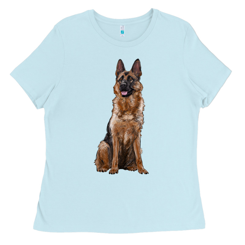 German Shepherd Ladies Tee by RanaPortraitStore | Teevron