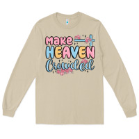 Mushroom make heaven crowded Long Sleeve Tee - MaliasSmallBusiness