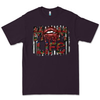Plum mom life Premium Tee - SublimationCraftShop