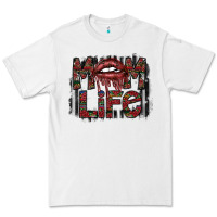 White mom life Premium Tee - SublimationCraftShop