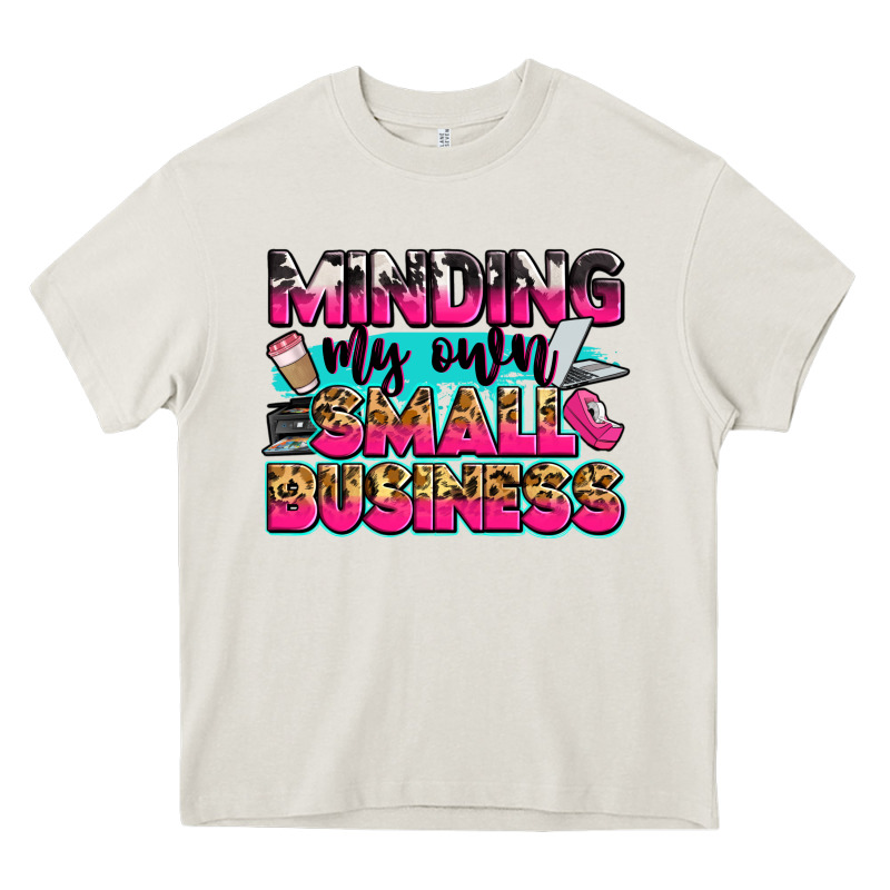 Minding My Own Small Business Heavy Core Tee by Zillion Design Studio | Teevron