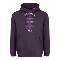 Plum all women are created equal but only the smartest are born in july bla Heavyweight Hoodie - Bettercallsaul