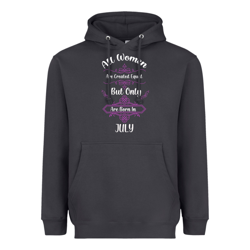 All Women Are Created Equal But Only The Smartest Are Born In July Bla Heavyweight Hoodie by Bettercallsaul | Teevron