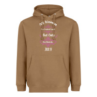 Toasted Coconut all women are created equal but only the smartest are born in july bla Heavyweight Hoodie - Bettercallsaul