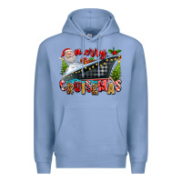 Colony Blue Merry Cruisemas Premium Hoodie - texasbilliewilder