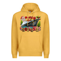 Mustard Merry Cruisemas Premium Hoodie - texasbilliewilder