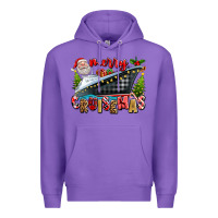 Purple Merry Cruisemas Premium Hoodie - texasbilliewilder