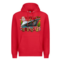 Red Merry Cruisemas Premium Hoodie - texasbilliewilder