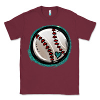 Burgundy glitter baseball Classic Tee - Jasminsmagicworld