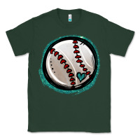 Sports Green glitter baseball Classic Tee - Jasminsmagicworld