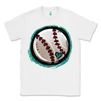 White glitter baseball Classic Tee - Jasminsmagicworld