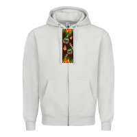 Dove Grey American football dad pen wrap Zipper Hoodie - BundleAndBundleShop