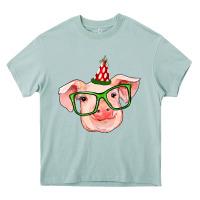 Pig Christmas Heavy Core Tee | Teevron