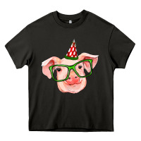 Asphalt pig christmas Heavy Core Tee - RanaPortraitStore