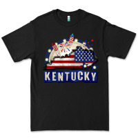 Black Kentucky 4th of July Premium Tee - CowGirlArtShop