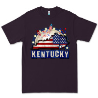 Plum Kentucky 4th of July Premium Tee - CowGirlArtShop