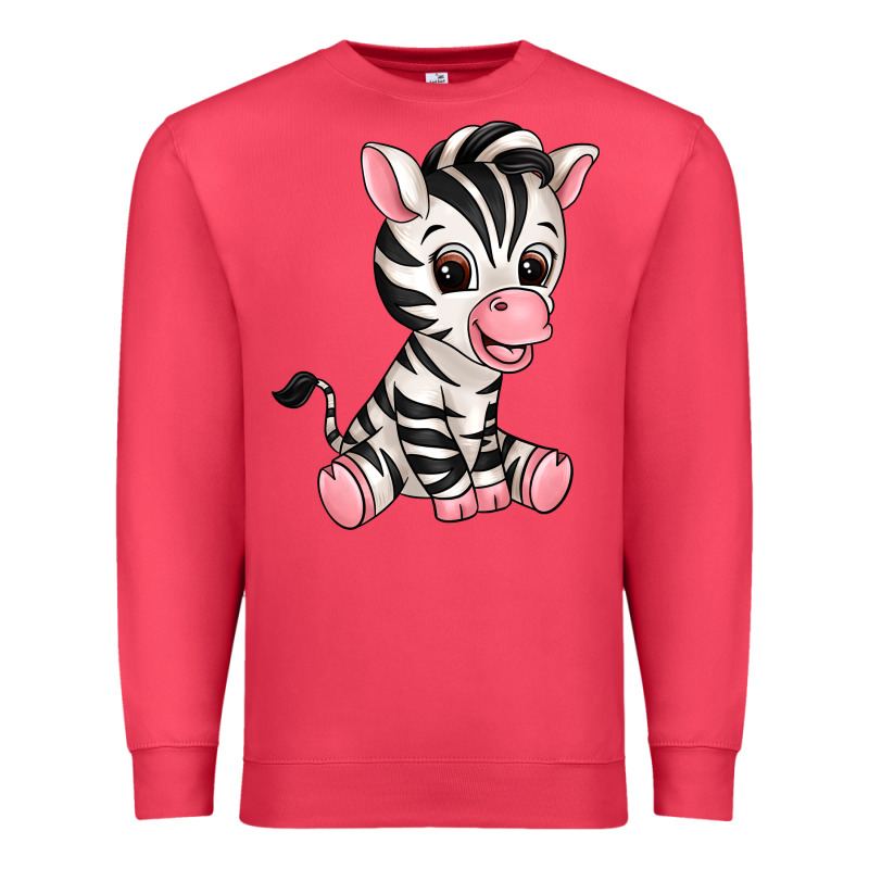 Zebra Premium Sweatshirt by texasbilliewilder | Teevron