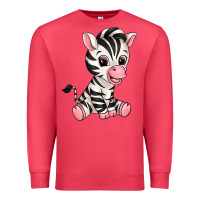 Cardinal zebra Premium Sweatshirt - texasbilliewilder