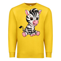 Lemon zebra Premium Sweatshirt - texasbilliewilder