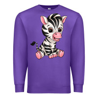 Purple zebra Premium Sweatshirt - texasbilliewilder