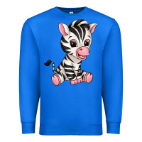 True Royal zebra Premium Sweatshirt - texasbilliewilder
