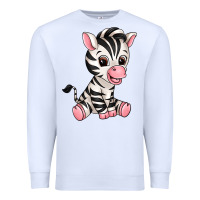 White zebra Premium Sweatshirt - texasbilliewilder