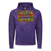Cloud Purple cinco de mayo leopard frame Vintage Hoodie - Artiststas