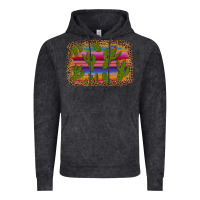 Vintage Black cinco de mayo leopard frame Vintage Hoodie - Artiststas
