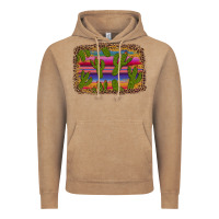Vintage Coffee cinco de mayo leopard frame Vintage Hoodie - Artiststas