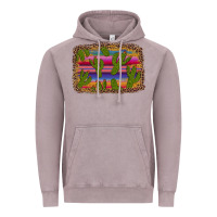 Vintage Zinc cinco de mayo leopard frame Vintage Hoodie - Artiststas