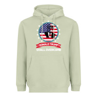 Matcha DONALD TRUMP 2016 WE SHALL OVERCOMB Heavyweight Hoodie - Bettercallsaul