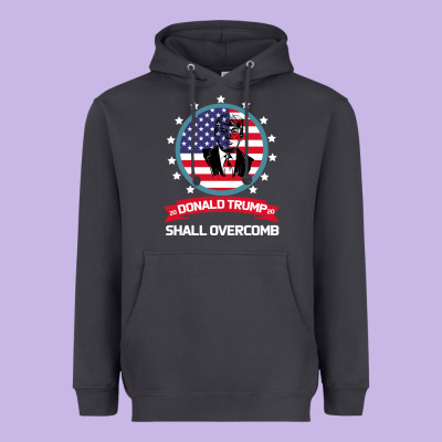 Donald Trump 2016 We Shall Overcomb Heavyweight Hoodie Designed By Bettercallsaul