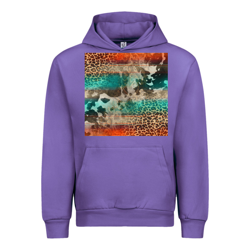 Leopard Cowhide Pattern Urban Hoodie by CowCowDesign | Teevron