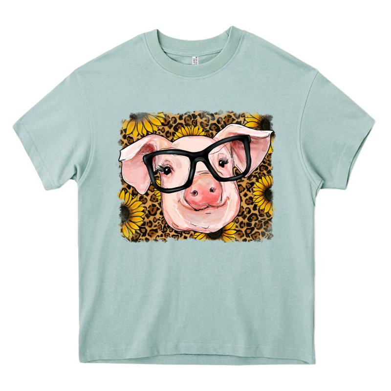 Sunflowers Pig Heavy Core Tee by RanaPortraitStore | Teevron
