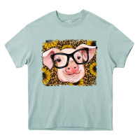 Arona sunflowers pig Heavy Core Tee - RanaPortraitStore