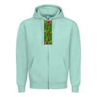 Seafoam american football dad pen wrap Zipper Hoodie - BundleAndBundleShop