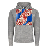 Cloud Rock american flag seamless pattern Vintage Hoodie - BundleAndBundleShop