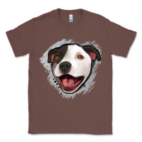 Chestnut pittbull gray glitter Classic Tee - Jasminsmagicworld