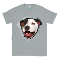 Heather Grey pittbull gray glitter Classic Tee - Jasminsmagicworld