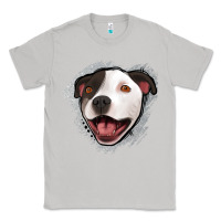 Moon Dust pittbull gray glitter Classic Tee - Jasminsmagicworld