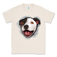 Natural pittbull gray glitter Classic Tee - Jasminsmagicworld
