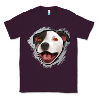 Plum pittbull gray glitter Classic Tee - Jasminsmagicworld