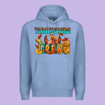 Thanksgiving Crew Premium Hoodie Designed By Nancycooperartshop