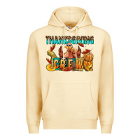 Pina Colada Thanksgiving crew Premium Hoodie - NancyCooperArtShop
