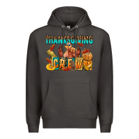 Smoke Thanksgiving crew Premium Hoodie - NancyCooperArtShop