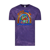 Cloud Purple autism awareness gnomes Vintage Tee - BarkalooDesign