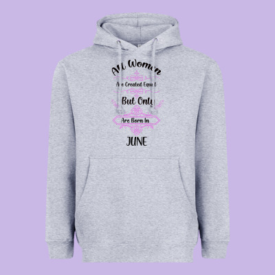 All Women Are Created Equal But Only The Smartest Are Born In July Bla Heavyweight Hoodie Designed By Bettercallsaul