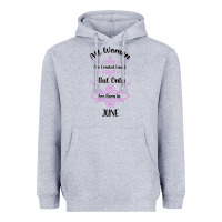 Heather Grey all women are created equal but only the smartest are born in july bla Heavyweight Hoodie - Bettercallsaul