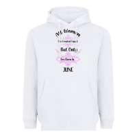 White all women are created equal but only the smartest are born in july bla Heavyweight Hoodie - Bettercallsaul