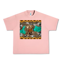 Salmon western boots and sunflowers tumbler Urban Heavy Tee - Jasminsmagicworld